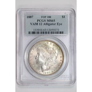 1887 $1 VAM 12 Alligator Eye TOP 100 (2)