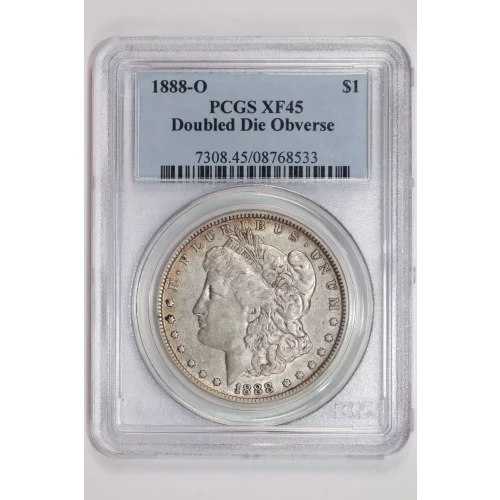 1888-O $1 Doubled Die Obverse