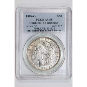 1888-O $1 Doubled Die Obverse