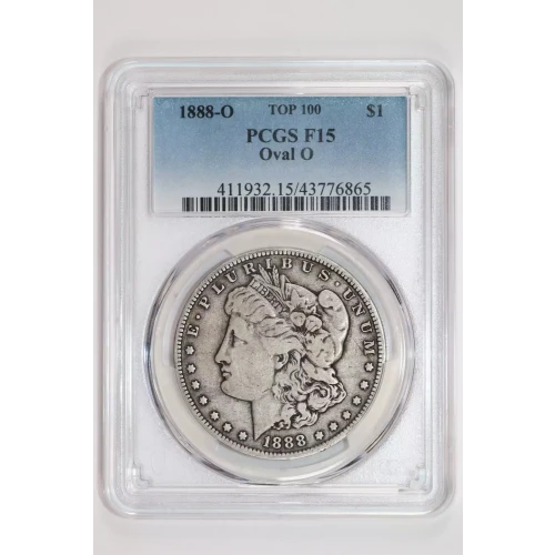1888-O $1 Oval O TOP 100