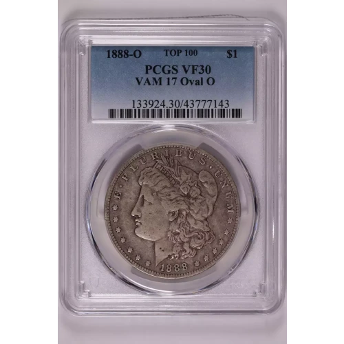 1888-O $1 VAM 17 Oval O (2)