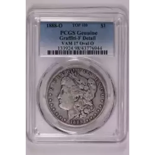 1888-O $1 VAM 17 Oval O