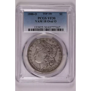 1888-O $1 VAM 18 Oval O (2)