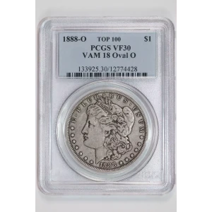 1888-O $1 VAM 18 Oval O TOP 100 (2)