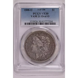 1888-O $1 VAM 21 Oval O (2)