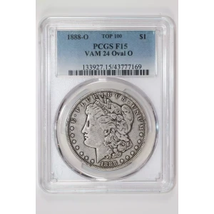 1888-O $1 VAM 24 Oval O TOP 100 (2)