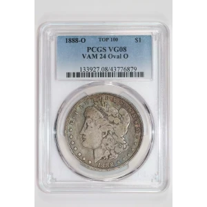 1888-O $1 VAM 24 Oval O TOP 100 (2)