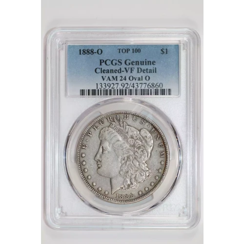1888-O $1 VAM 24 Oval O TOP 100