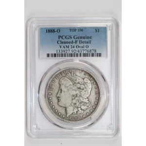 1888-O $1 VAM 24 Oval O TOP 100