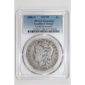 1888-O $1 VAM 24 Oval O TOP 100