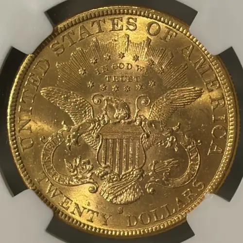 1888-S DOUBLE EAGLE NGC MS63 (3)