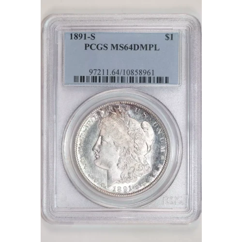 1891-S $1, DMPL