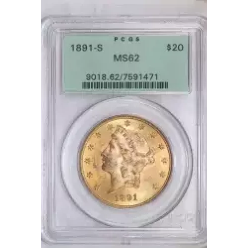 1891-S $20