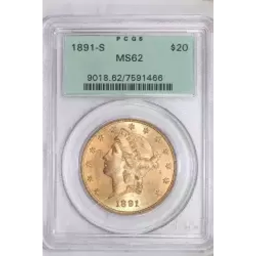 1891-S $20