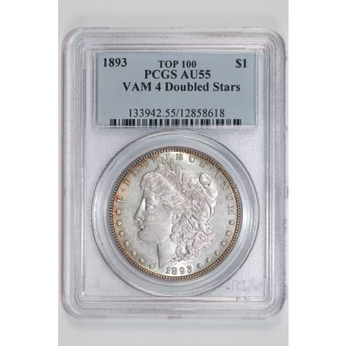 1893 $1 VAM 4 Doubled Stars TOP 100 (2)