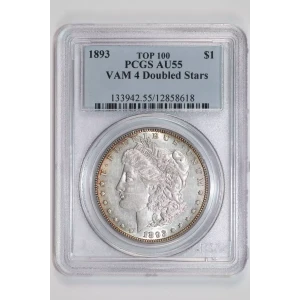 1893 $1 VAM 4 Doubled Stars TOP 100 (2)