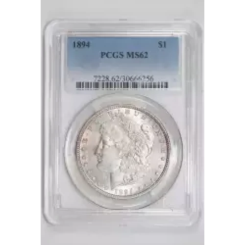 1894 MORGAN DOLLAR PCGS MS62 (2)