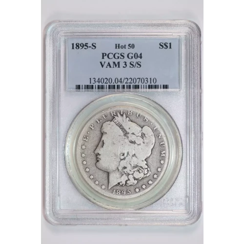 1895-S $1 VAM 3 S/S HOT 50