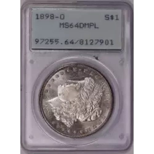 1898-O $1, DMPL
