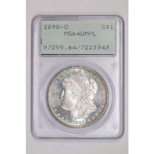 1898-O $1, DMPL