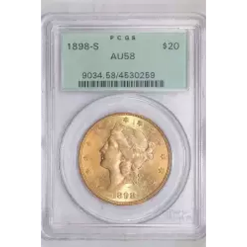 1898-S $20