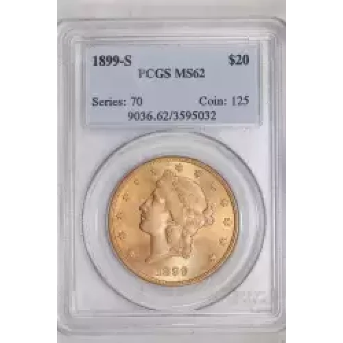 1899-S $20