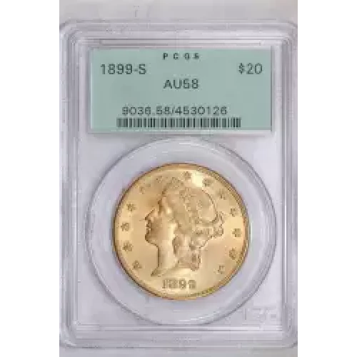 1899-S $20