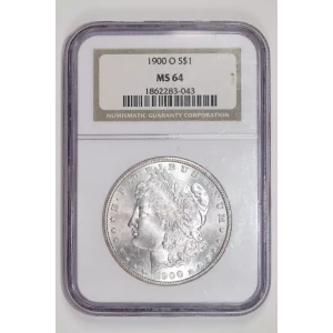 1900-O MORGAN DOLLAR NGC MS64 (2)