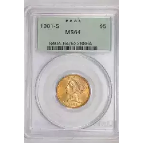 1901-S $5