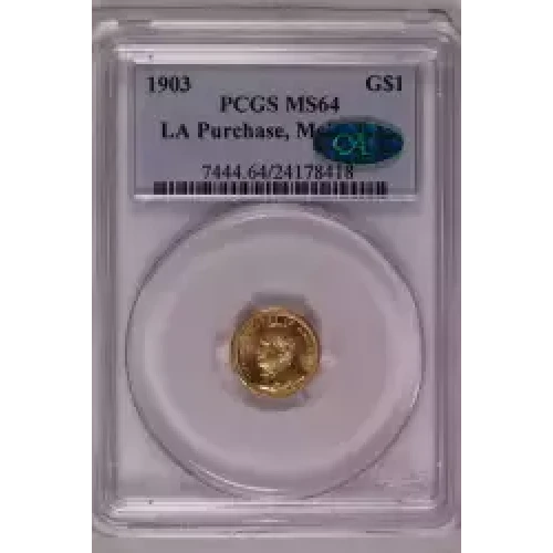 1903 G$1 LA Purchase, McKinley