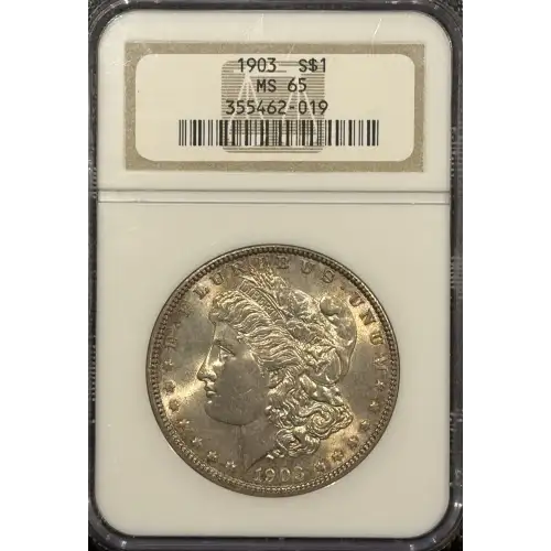 1903 MORGAN DOLLAR NGC MS65