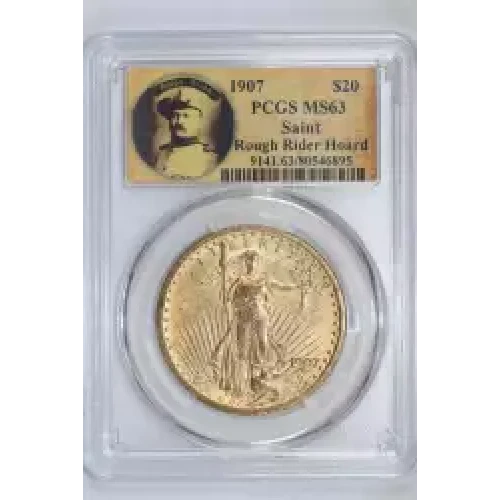 1907 $20 Saint-Gaudens