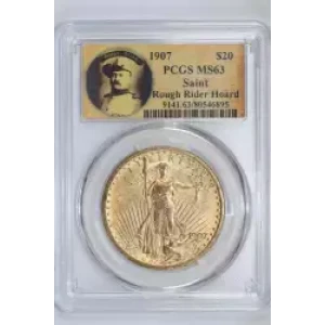 1907 $20 Saint-Gaudens