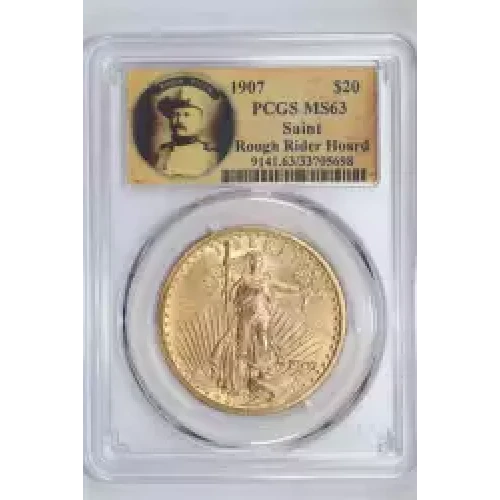 1907 $20 Saint-Gaudens