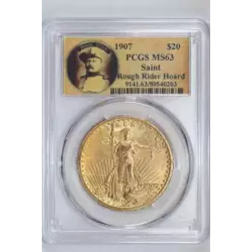 1907 $20 Saint-Gaudens