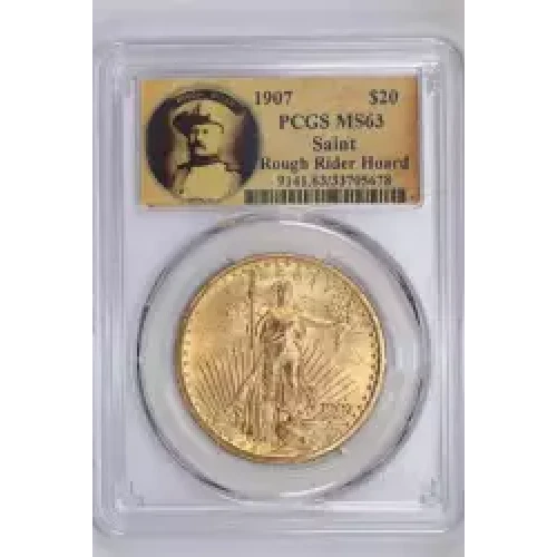 1907 $20 Saint-Gaudens