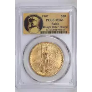 1907 $20 Saint-Gaudens