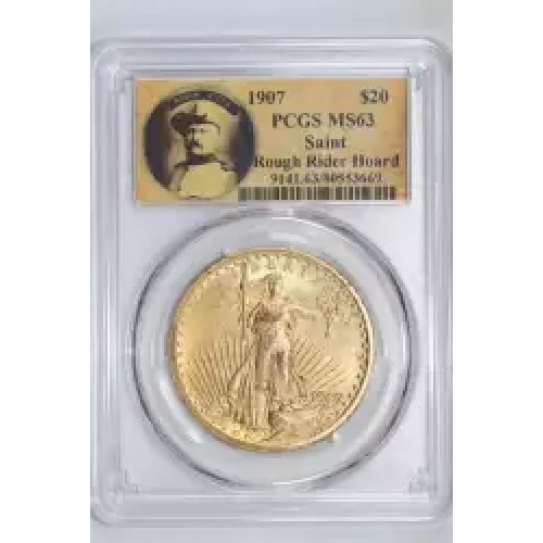 1907 $20 Saint-Gaudens