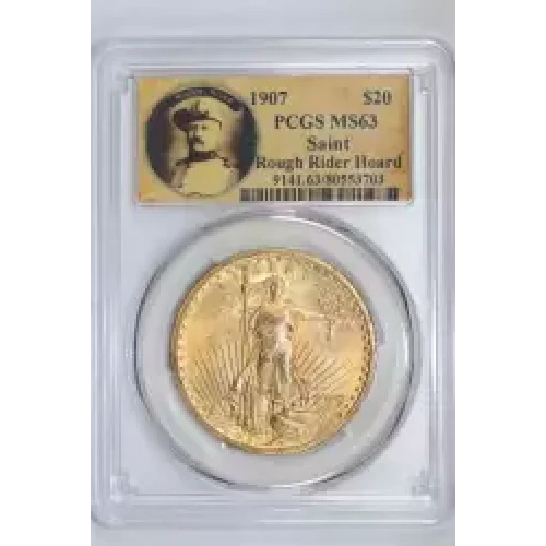 1907 $20 Saint-Gaudens