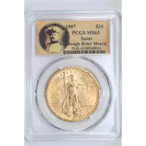 1907 $20 Saint-Gaudens