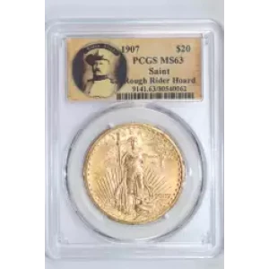 1907 $20 Saint-Gaudens