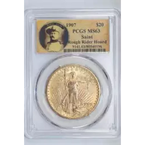 1907 $20 Saint-Gaudens