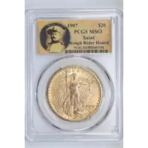 1907 $20 Saint-Gaudens