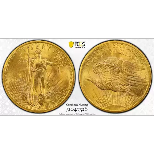 1907 $20 Saint-Gaudens (2)
