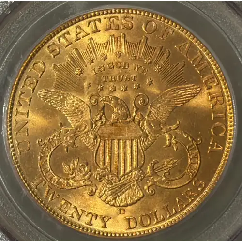 1907-D $20 GOLD LIBERTY DOUBLE EAGLE PCGS MS64 (2)