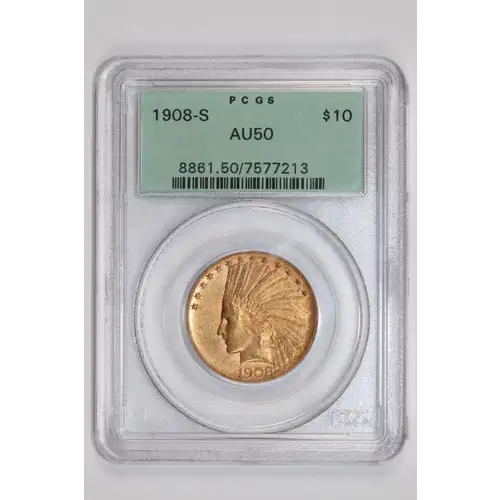 1908-S $10