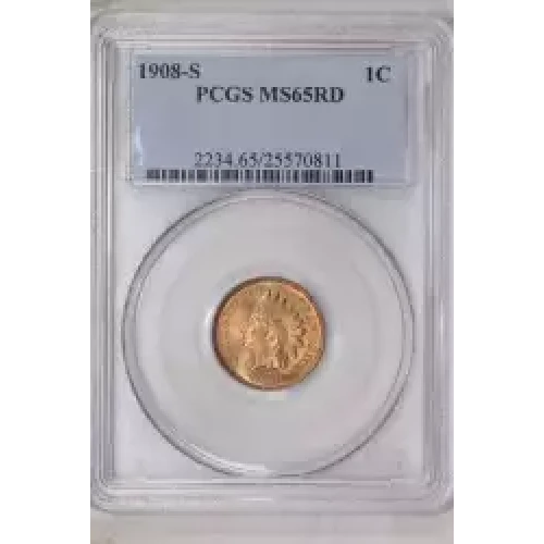 1908-S 1C, RD