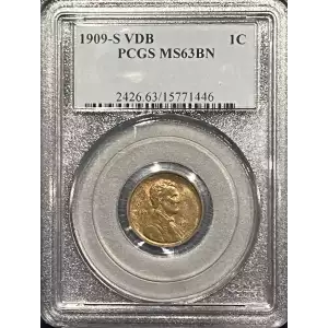 1909-S VDB 1C, BN