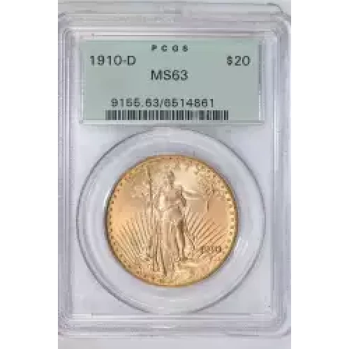 1910-D $20