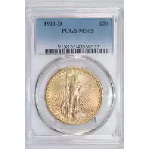 1911-D $20